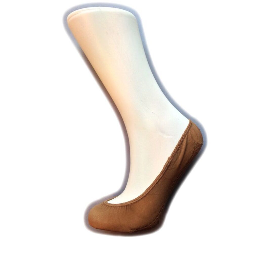 Silky Womens/Ladies Comfort Sole Footsies (1 Pair) / Natural